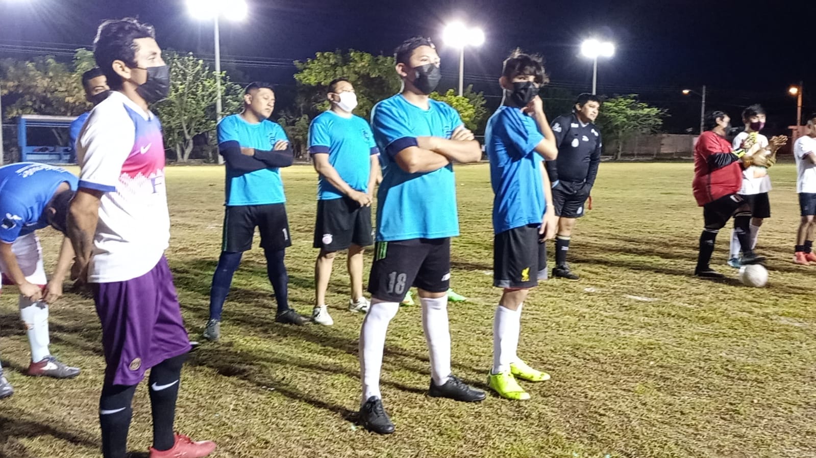 Inauguran Torneo de Fútbol Los Muertos en el sur de Mérida