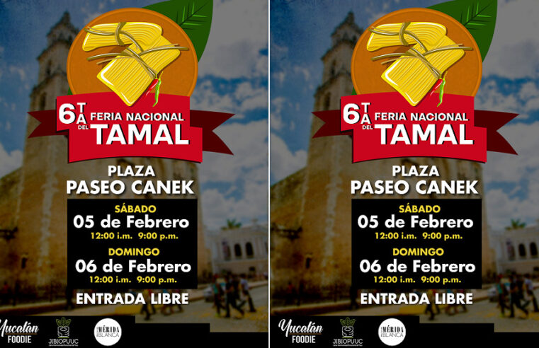 Por Omicron, se traslada de Tekax a Mérida la Sexta Feria Nacional del Tamal