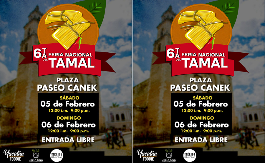 Por Omicron, se traslada de Tekax a Mérida la Sexta Feria Nacional del Tamal