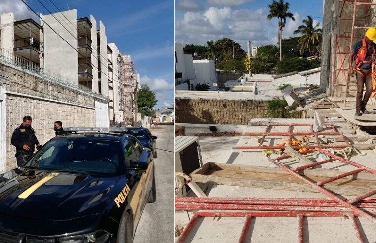 Constructora de poderosos invade casa de vecino de Villas del Sol