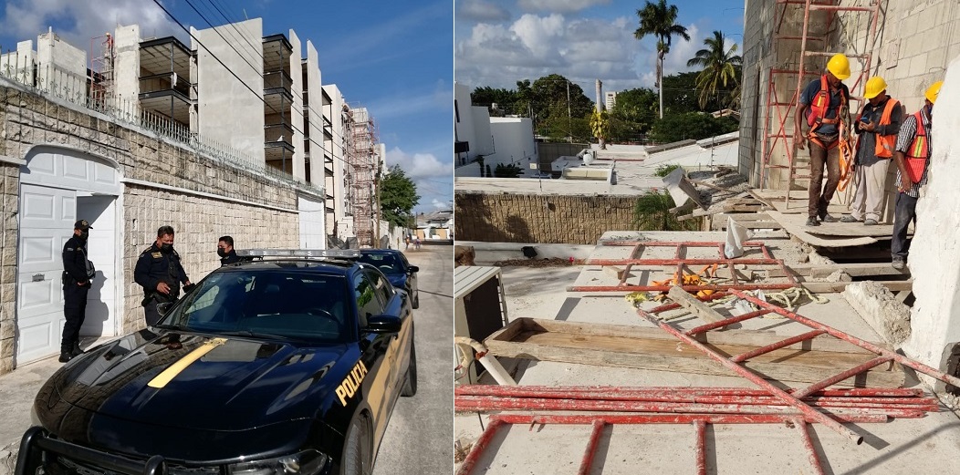 Constructora de poderosos invade casa de vecino de Villas del Sol