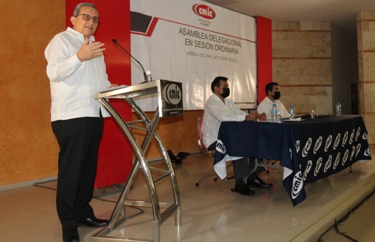 Raúl Monforte González, nuevo presidente de la CMIC en Yucatán