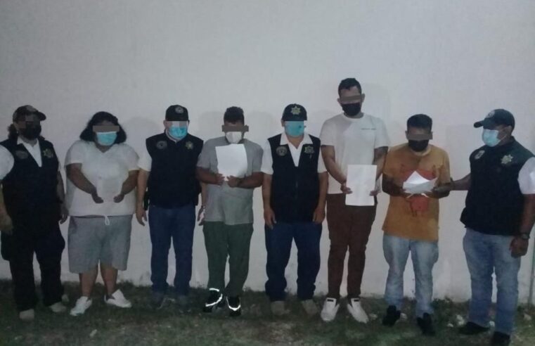 Ante el Juez, asaltantes de Cancun detenidos en Mérida