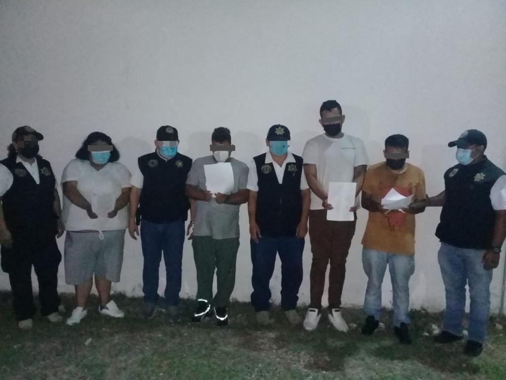 Ante el Juez, asaltantes de Cancun detenidos en Mérida