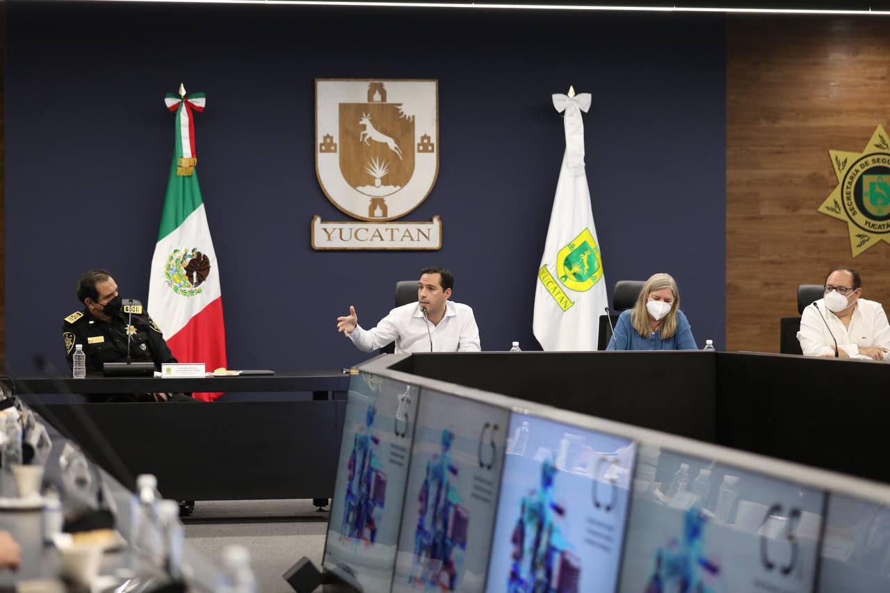 Trabajo en equipo, clave para preservar los índices de seguridad en Yucatán:  Mauricio Vila