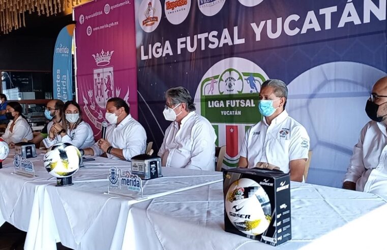 Presentan la nueva Liga de Futbol de Sala Yucatán