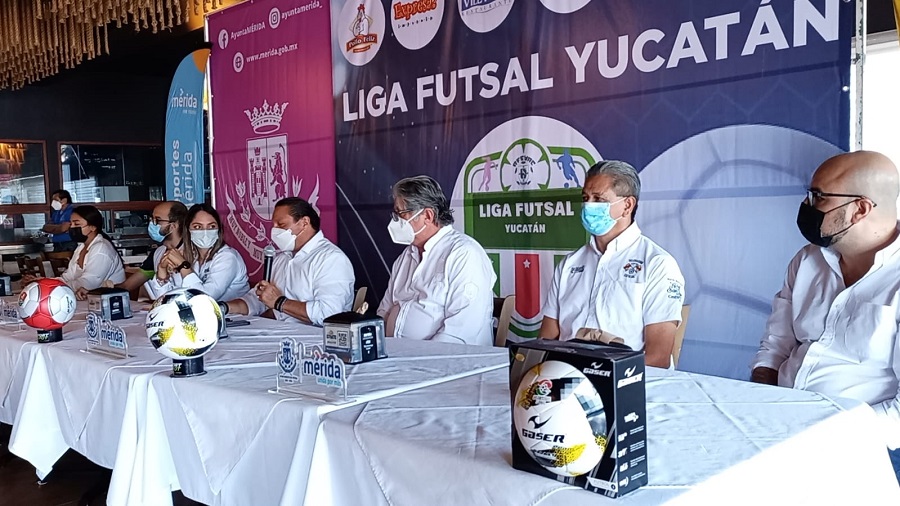 Presentan la nueva Liga de Futbol de Sala Yucatán