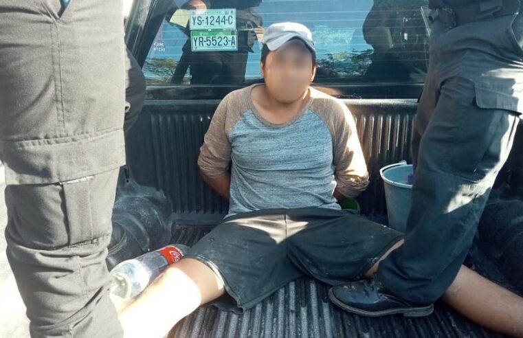 Joven de Kanasín pesca al ‘sancho’ y descubre que era su padre; lo tunde a palos