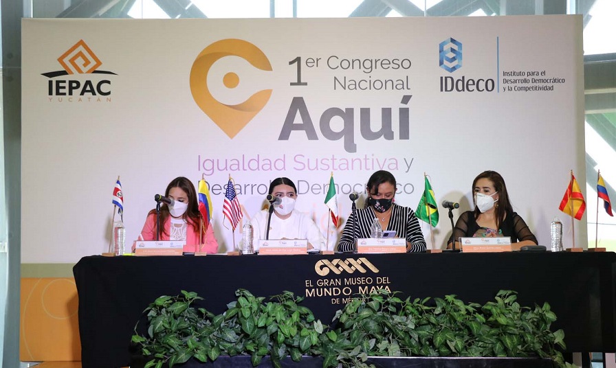 Concluye el 1er. Congreso Nacional Aquí, Igualdad Sustantiva y Desarrollo Democrático