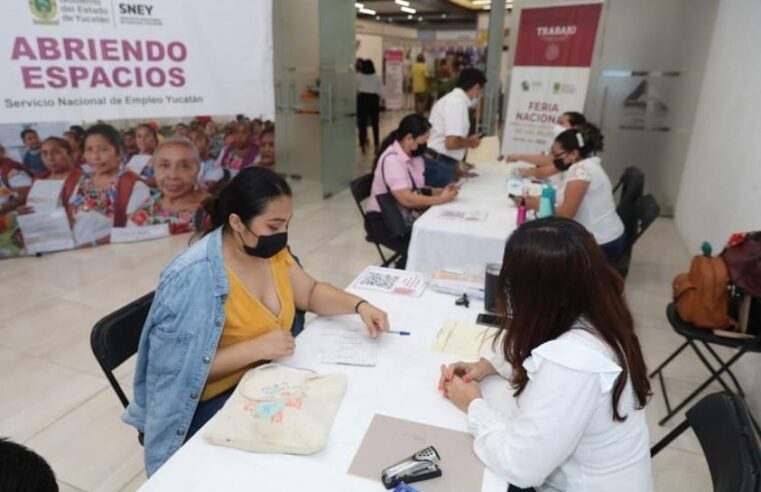 Realizan la Feria Nacional de Empleo para la Inclusión Laboral de las Mujeres 2022