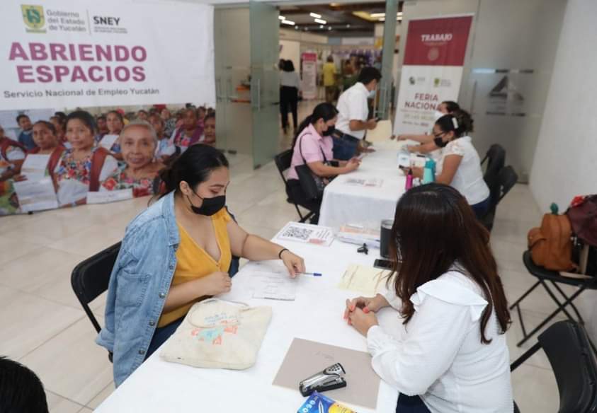 Realizan la Feria Nacional de Empleo para la Inclusión Laboral de las Mujeres 2022