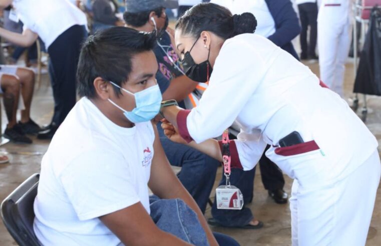 Arranca vacunación de jóvenes de 18 a 39 años de 17 municipios