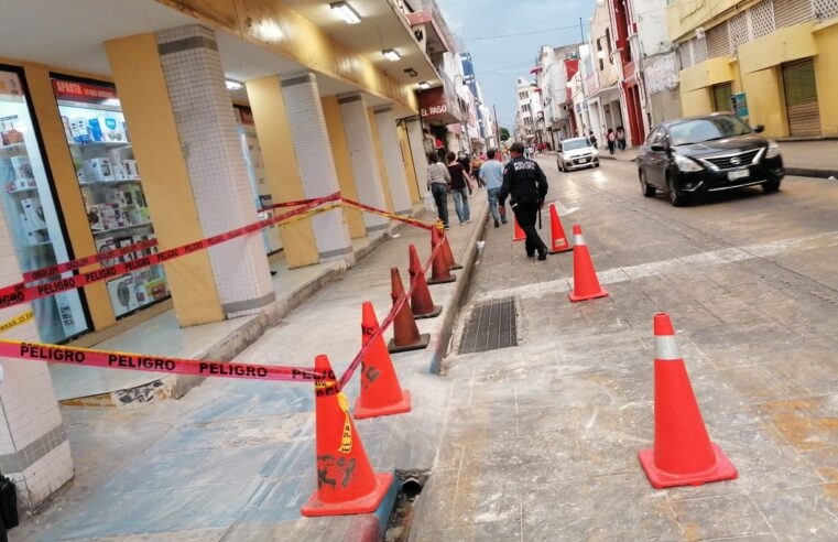 Caminaba por el centro de Mérida y «el mundo se le vino encima»