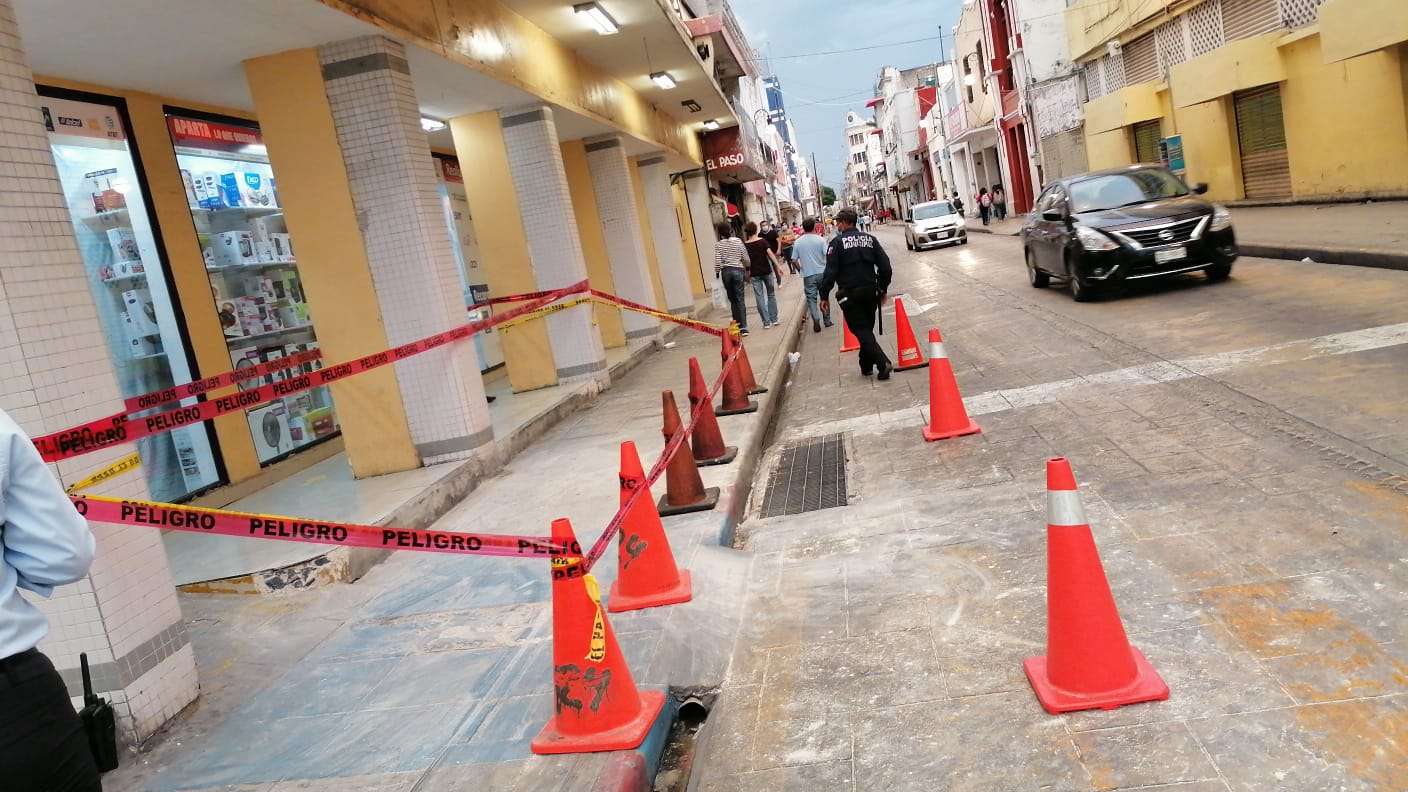 Caminaba por el centro de Mérida y «el mundo se le vino encima»