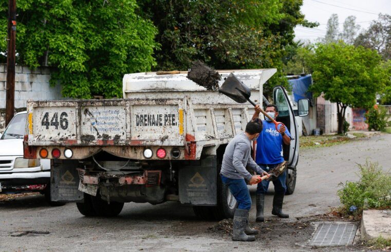 Despliega el Ayuntamiento cuadrillas para evitar afectaciones por las lluvias