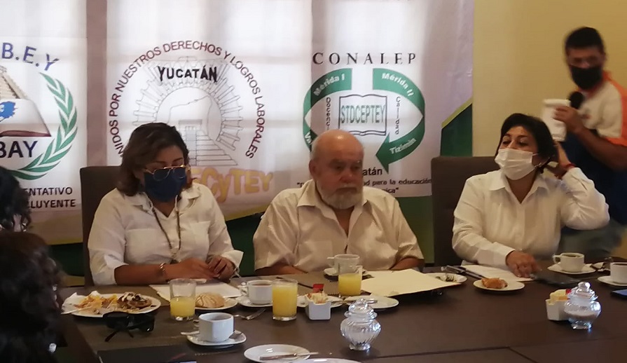 Maestros de Conalep, Cecitey y Cobay se unen para mejorar salarios y prestaciones