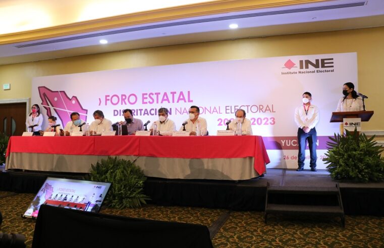 Redistritación: Yucatán ganará un distrito federal para llegar a seis