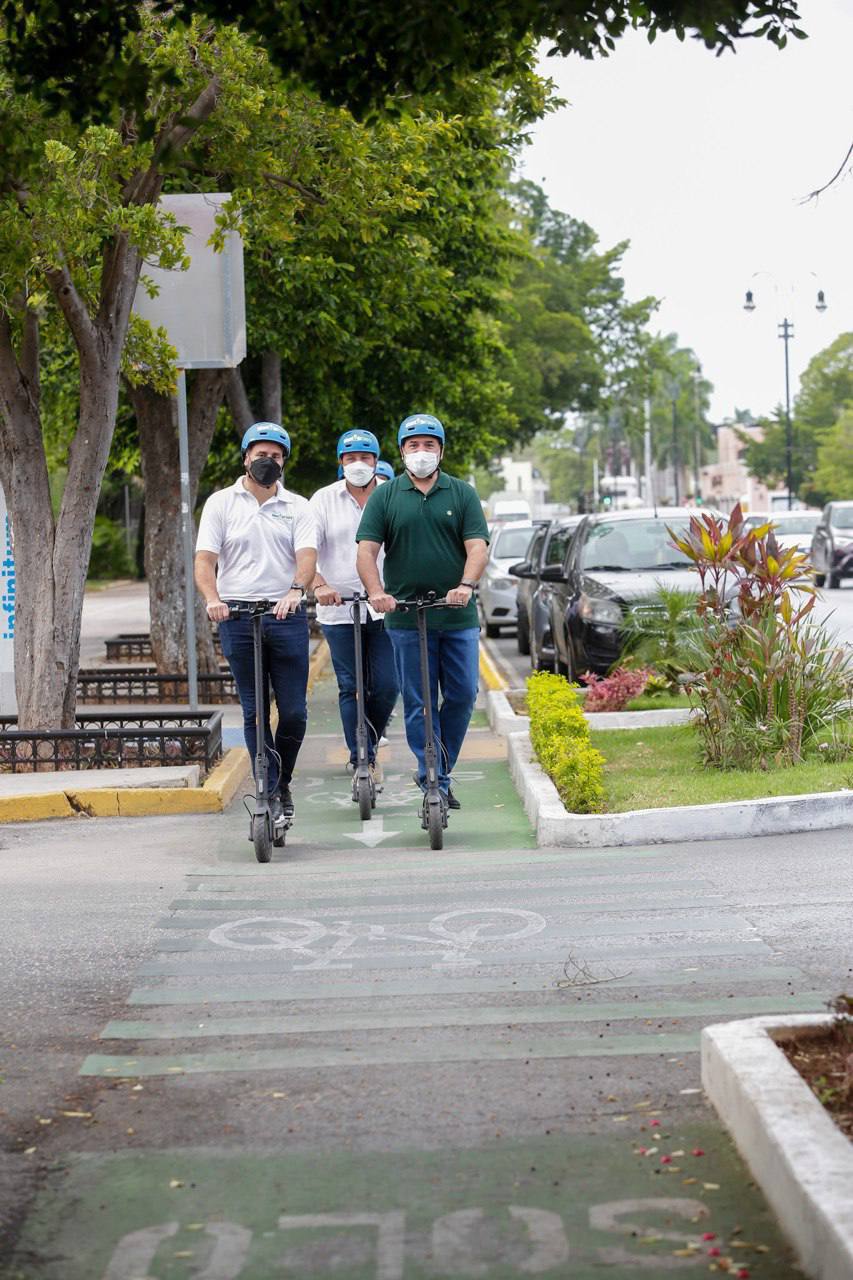 Mérida ofrece alternativas de movilidad sustentable y ecológica