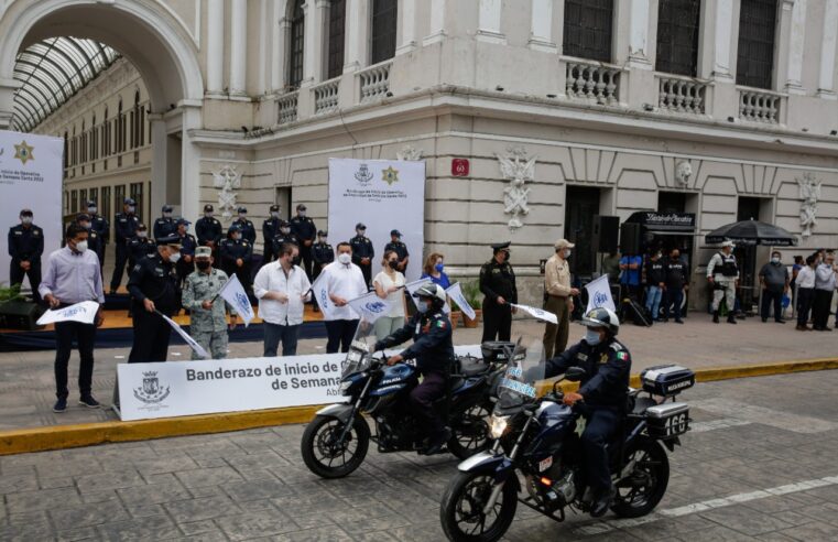 Mérida refuerza su seguridad en vacaciones
