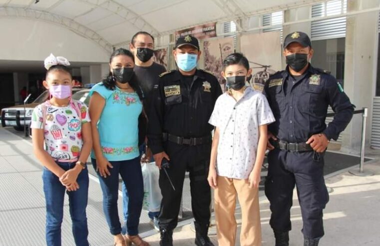 Agradecen a policías y paramédicos de la SSP por salvar a su hijo