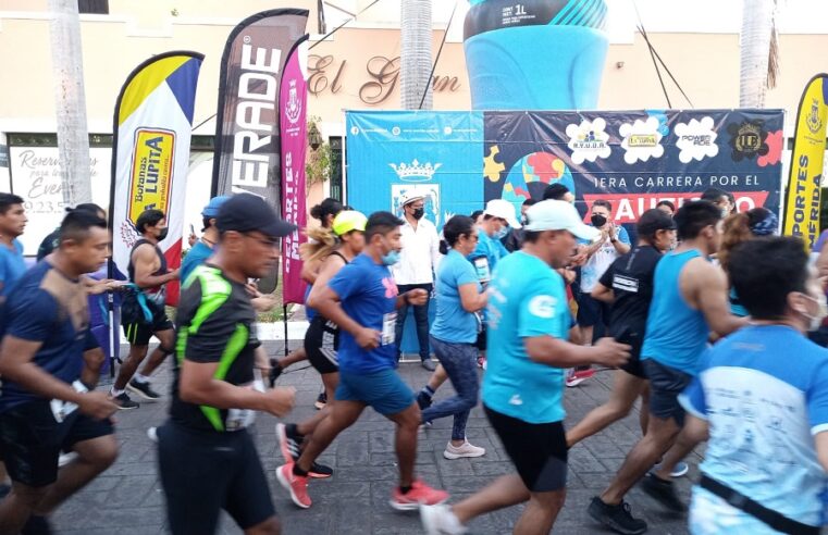 Jourdan Mendietta e Ivonne Castillo ganan la Primera Carrera por el Autismo 2022