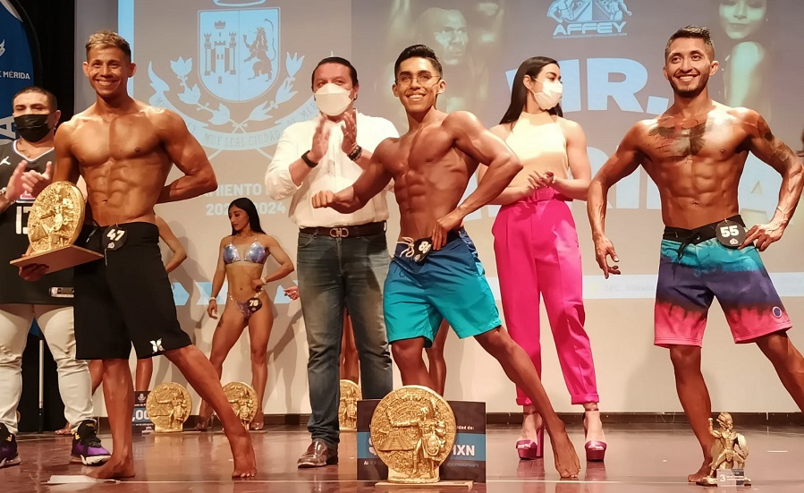 Carlos Castellanos brilla en el Mr. Mérida 2022: se lleva dos primeros lugares