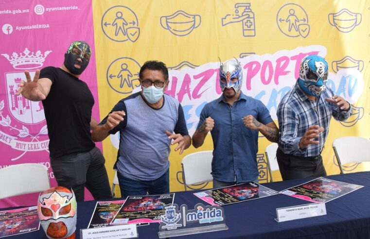 Por el Día del Niño, habrá función de lucha libre gratis en San José Tecoh