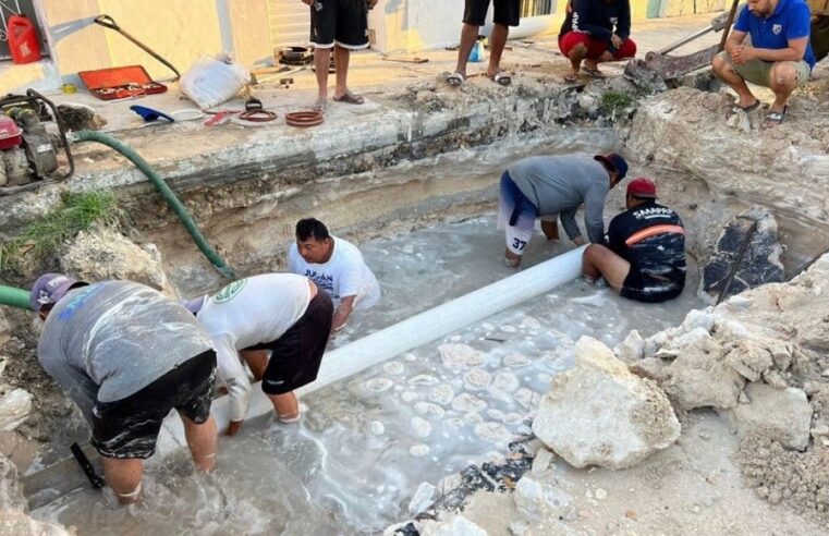 En plenas vacaciones, Progreso está sin agua potable desde hace dos días