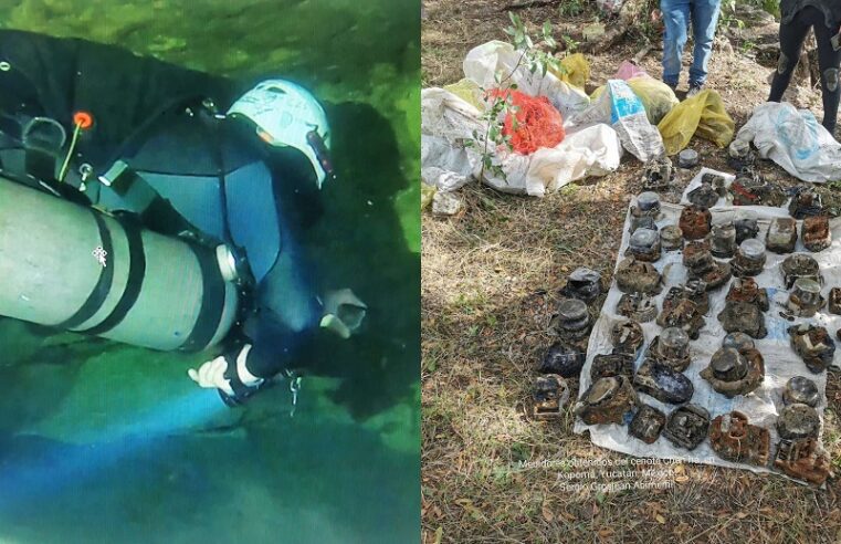 A la CFE le valen los medidores en el cenote de Kopomá: Grosjean limpiará por tercer vez