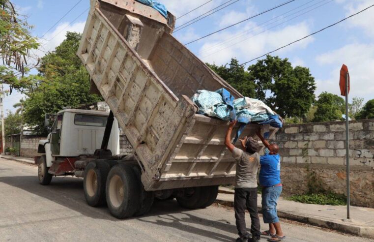 Exito de la campaña de descacharrización en Mérida y sus comisarías