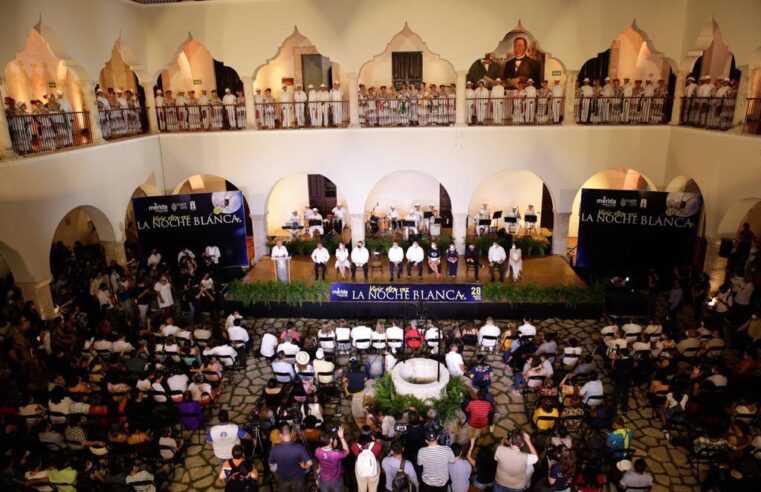 Familias de Mérida vuelven a vivir La Noche Blanca