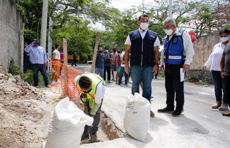 Más infraestructura y servicios públicos para la comisaría de Xmatkuil