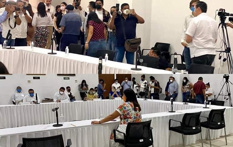 Diputados de Morena huyen para no debatir en el Congreso