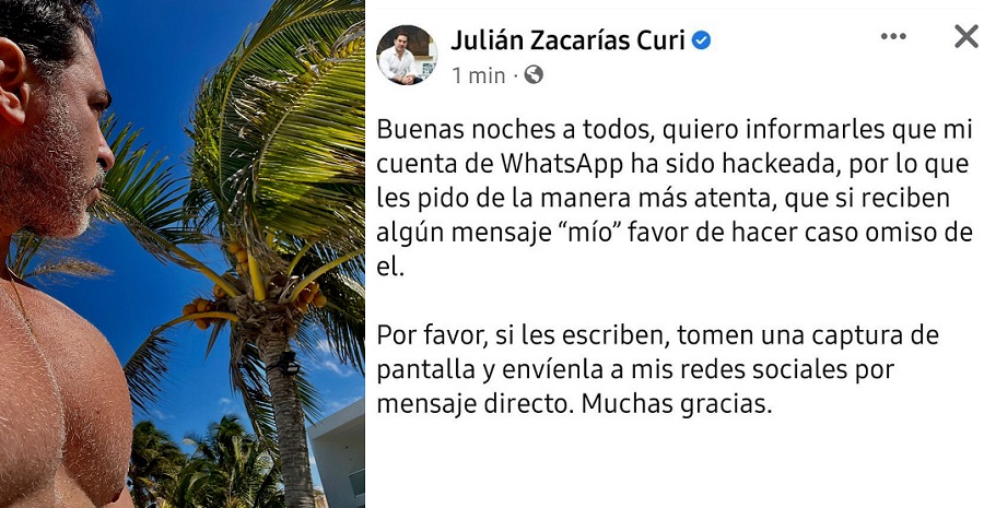 ¿Perturbado? Creen en Progreso que el alcalde inventó hackeo de su whatsaap