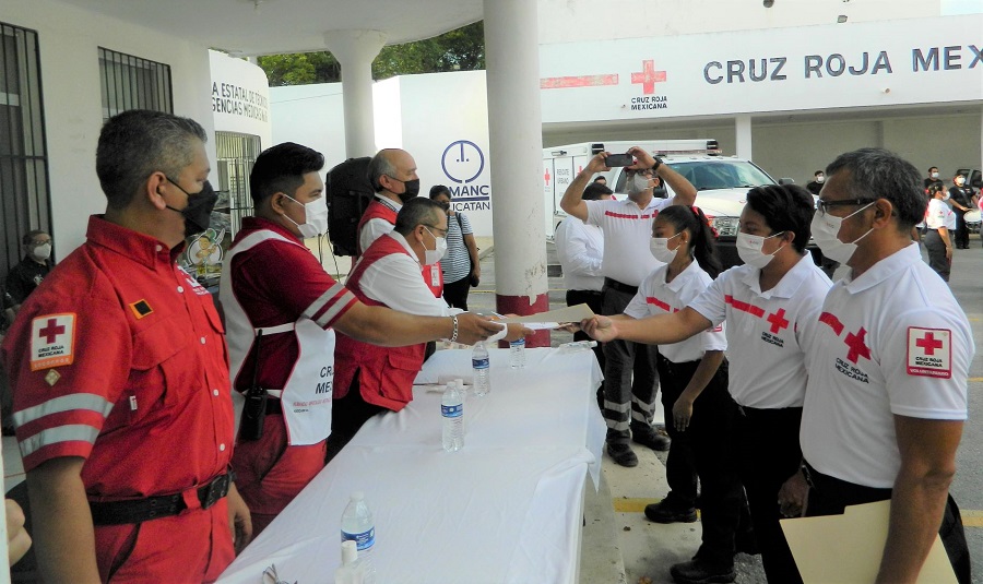 Celebran en Yucatán el Día Mundial de la Cruz Roja y de la Media Luna Roja 2022