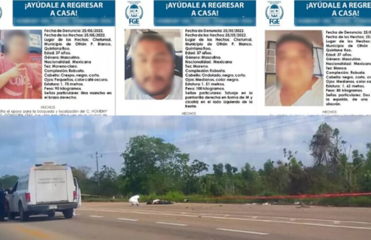 Hallan cadáveres embolsados en la vía corta de Chetumal a Mérida