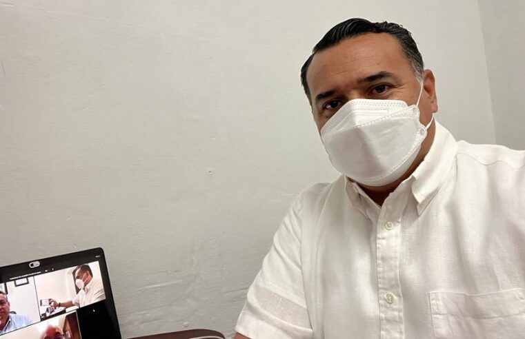 Renán Barrera regresa de Estados Unidos con Covid-19