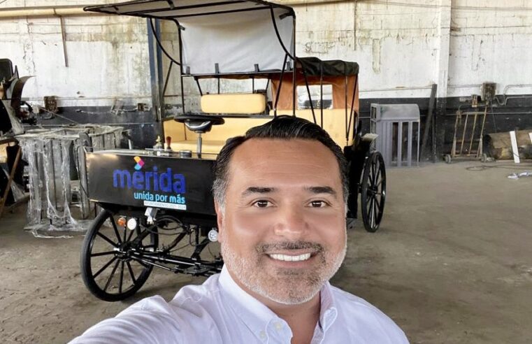 Renán Barrera propone subsidio para canjear calesas tradicionales por  electricas