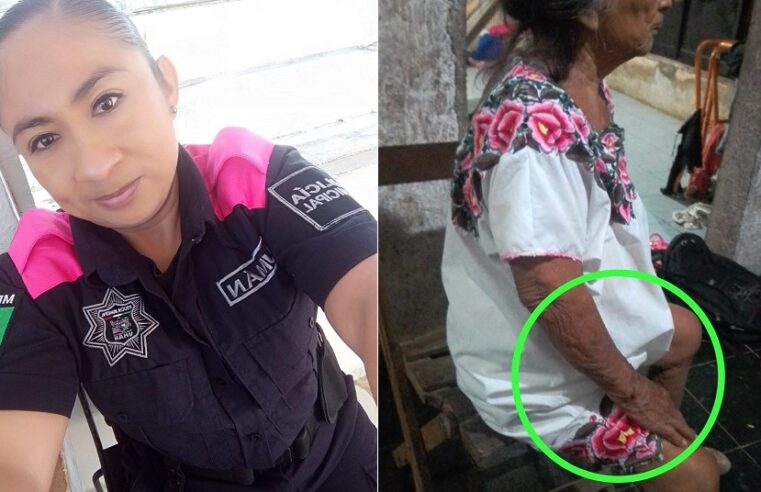 Guardiana del orden en Umán, pero mala yerba con su familia en Tepakán