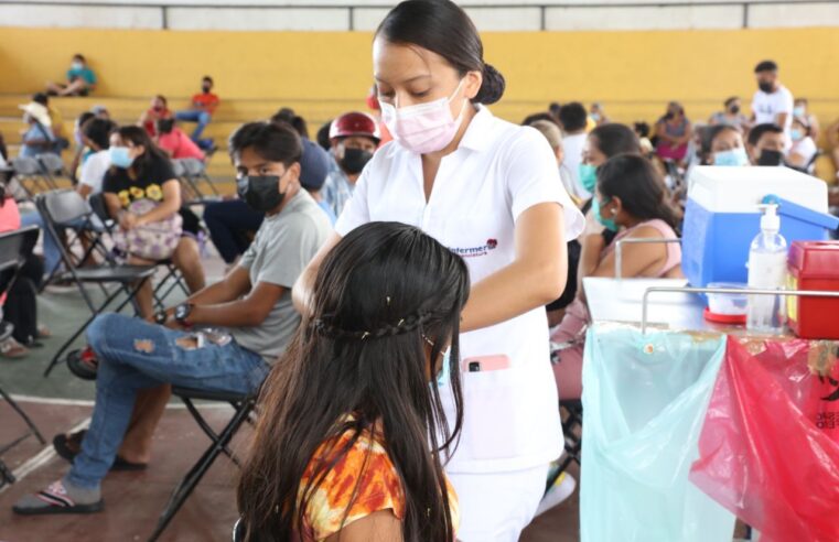 Este martes, Yucatán inicia  vacunación anticovid de menores de 5 a 11 años