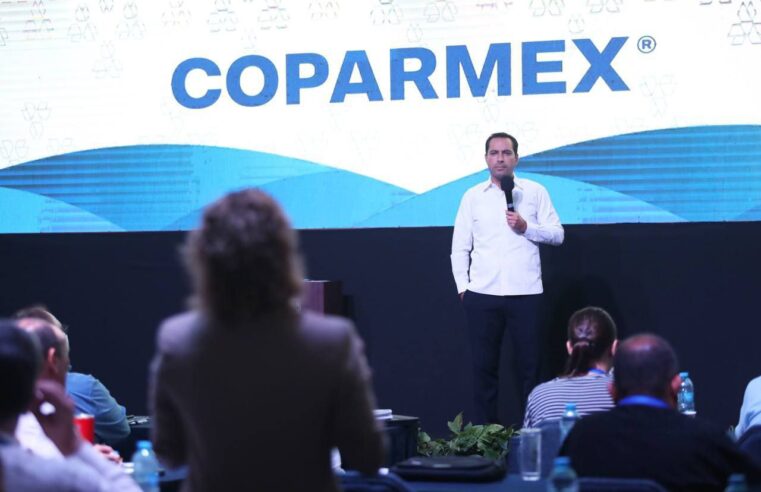 Ante empresarios de la Coparmex, Vila expone cómo se transformar a Yucatán