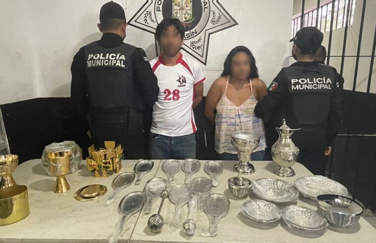 Detienen a ladrones de arte sacro en Kanasín
