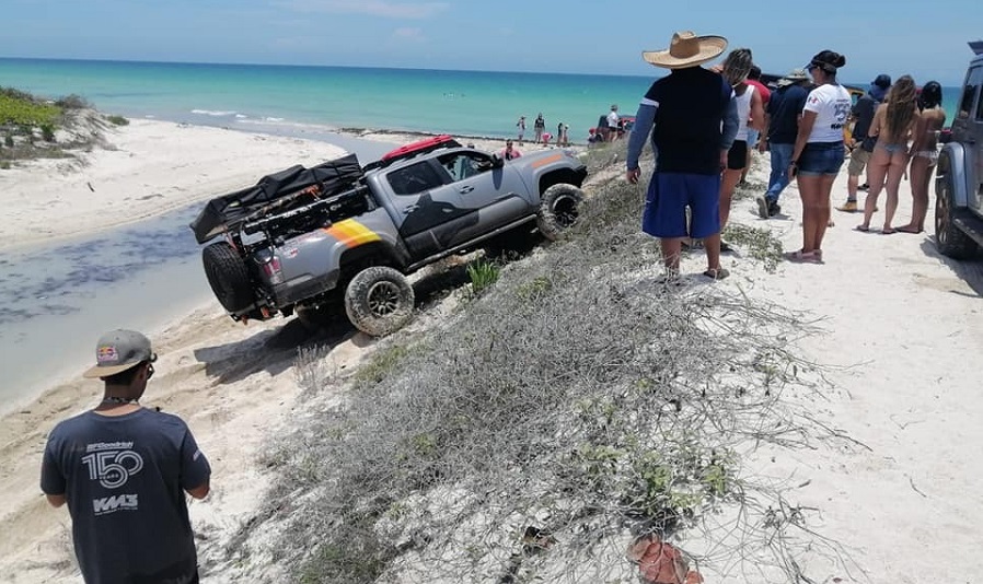 Xplora México  graba video en Las Coloradas y destruye nidos de tortugas