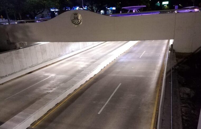 No se inundó el paso deprimido con la lluvia del miercoles