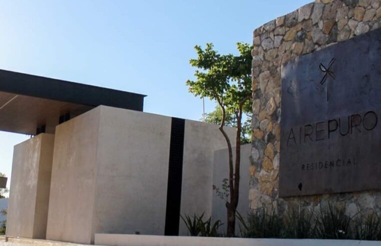 Se derrumba residencia en una privada en construcción en la Mérida-Progreso