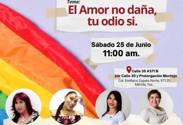 Invitan al foro «El amor no daña, tu odio sí» pro derechos de la comunidad LGBT+