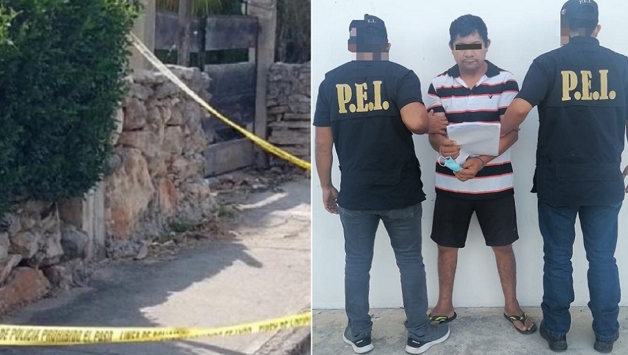 Capturan en Tabasco a meridano que acuchilló a su mujer en San José Tecoh