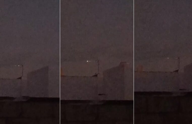 Detectan supuesto ovni en el cielo nocturno de Mérida