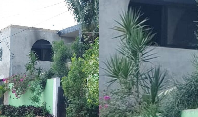 Salta de un segundo piso para escapar de su habitación en llamas