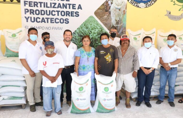 El gobierno de Mauricio Vila continúa apoyando a los productores yucatecos